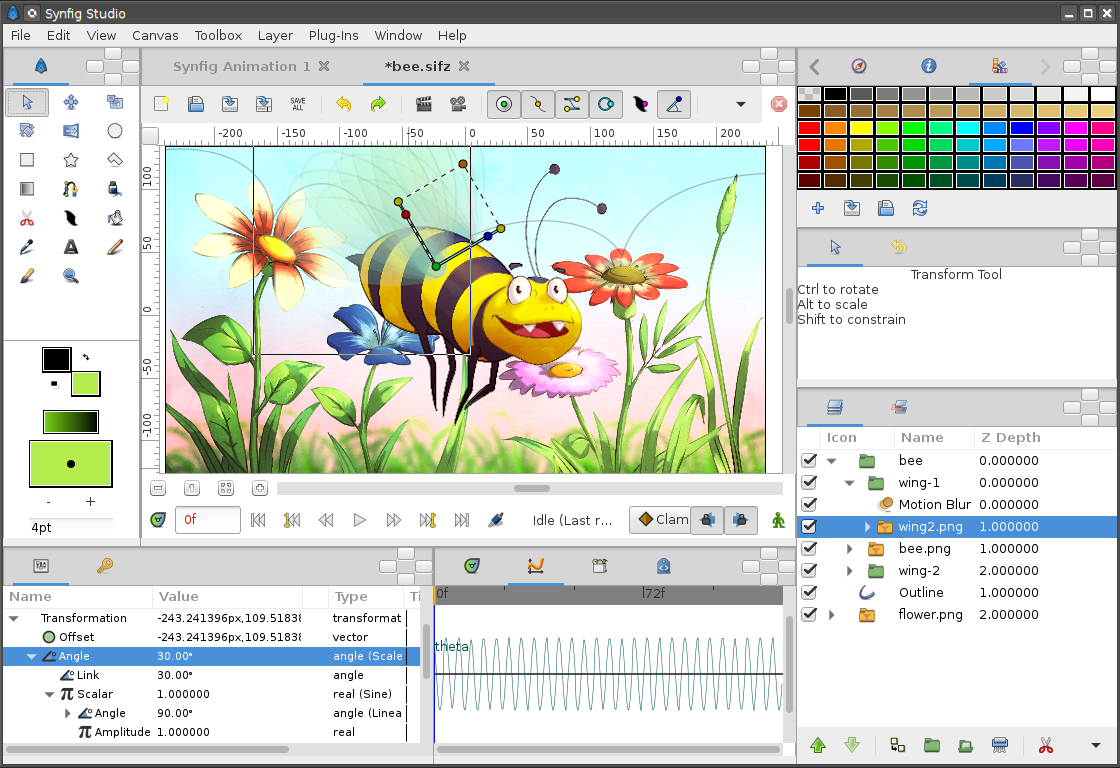 Synfig Free And Open Source Animation Software